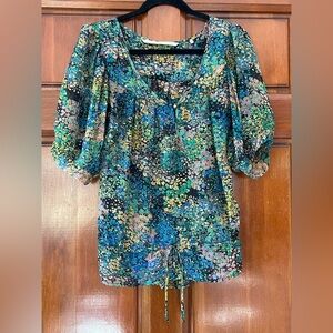 Twelfth Street By Cynthia Vincent Silk Blouse